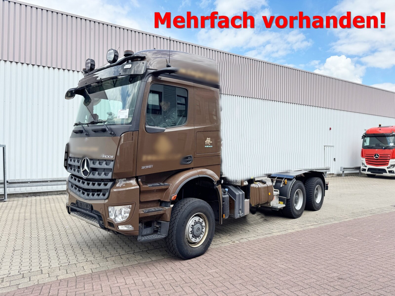 Mercedes-Benz Arocs 3351 LS 6x6 Arocs 3351 LS 6x6, Grounder, MirrorCam, Navi - Грузовик-шасси: фото 1 Mercedes-Benz Arocs 3351 LS 6x6 Arocs 3351 LS 6x6, Grounder, MirrorCam, Navi - Грузовик-шасси: фото 1
