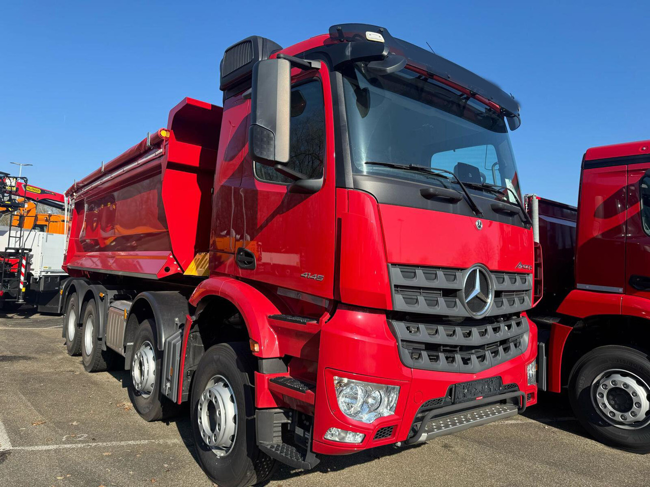 Mercedes-Benz Arocs 4145 K 8x4/4 Arocs 4145 K 8x4/4, Grounder, MultimediaCockpit, Navi, Stahlmulde ca. 16m³ - Внедорожный самосвал: фото 1 Mercedes-Benz Arocs 4145 K 8x4/4 Arocs 4145 K 8x4/4, Grounder, MultimediaCockpit, Navi, Stahlmulde ca. 16m³ - Внедорожный самосвал: фото 1