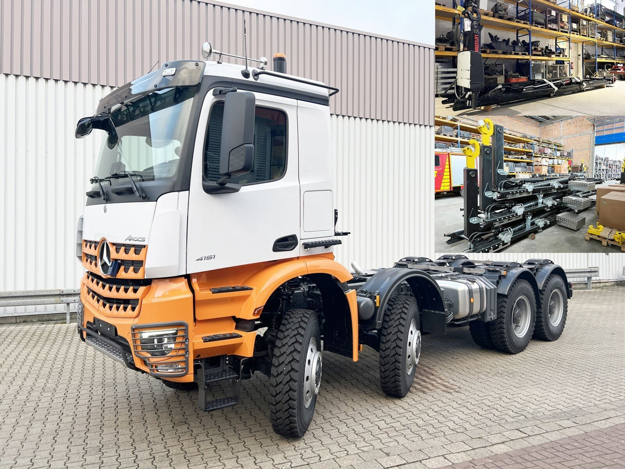 Mercedes-Benz Arocs 4151 AK 8x8/4 Arocs 4151 AK 8x8/4, Grounder - Крюковой мультилифт: фото 1 Mercedes-Benz Arocs 4151 AK 8x8/4 Arocs 4151 AK 8x8/4, Grounder - Крюковой мультилифт: фото 1