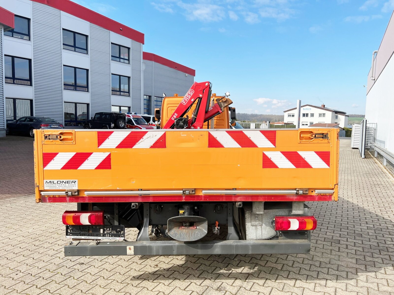 Автоманипулятор, Грузовик бортовой/ Платформа Mercedes-Benz Atego 1023 L 4x2 Atego 1023 L 4x2 mit Kran Fassi F85B.0.21: фото 12
