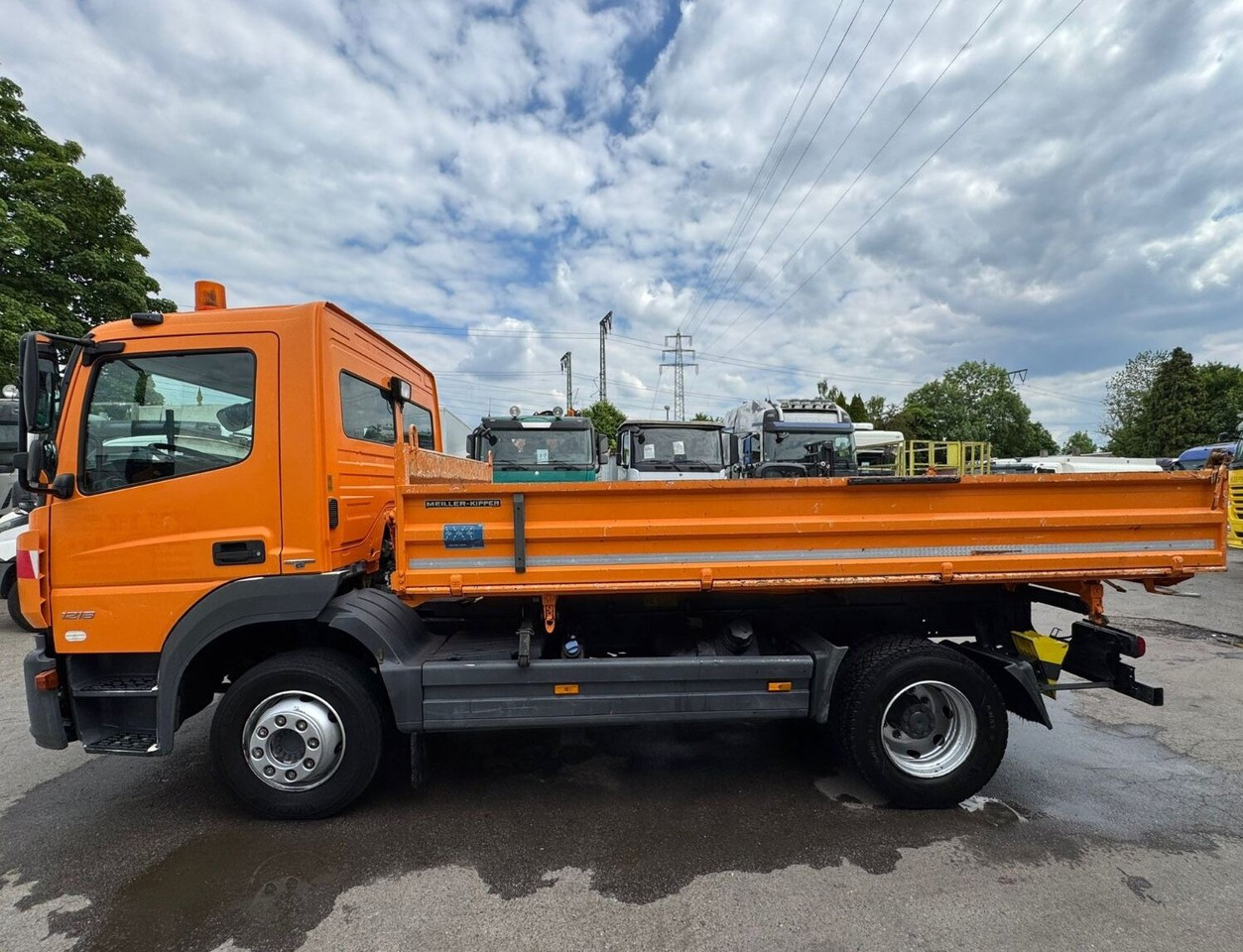 Самосвал Mercedes-Benz Atego 1218/21 K 4x2 Atego 1218/21 K 4x2, AHK: фото 12