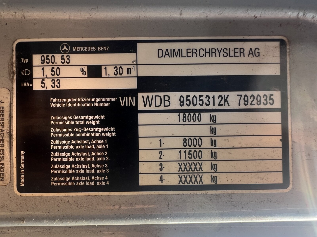 Mercedes-Benz Atego 1828 L 4x2 Atego 1828 L 4x2, Rechtslenker, Winterdienstaustattung - Грузовик-шасси: фото 4 Mercedes-Benz Atego 1828 L 4x2 Atego 1828 L 4x2, Rechtslenker, Winterdienstaustattung - Грузовик-шасси: фото 4