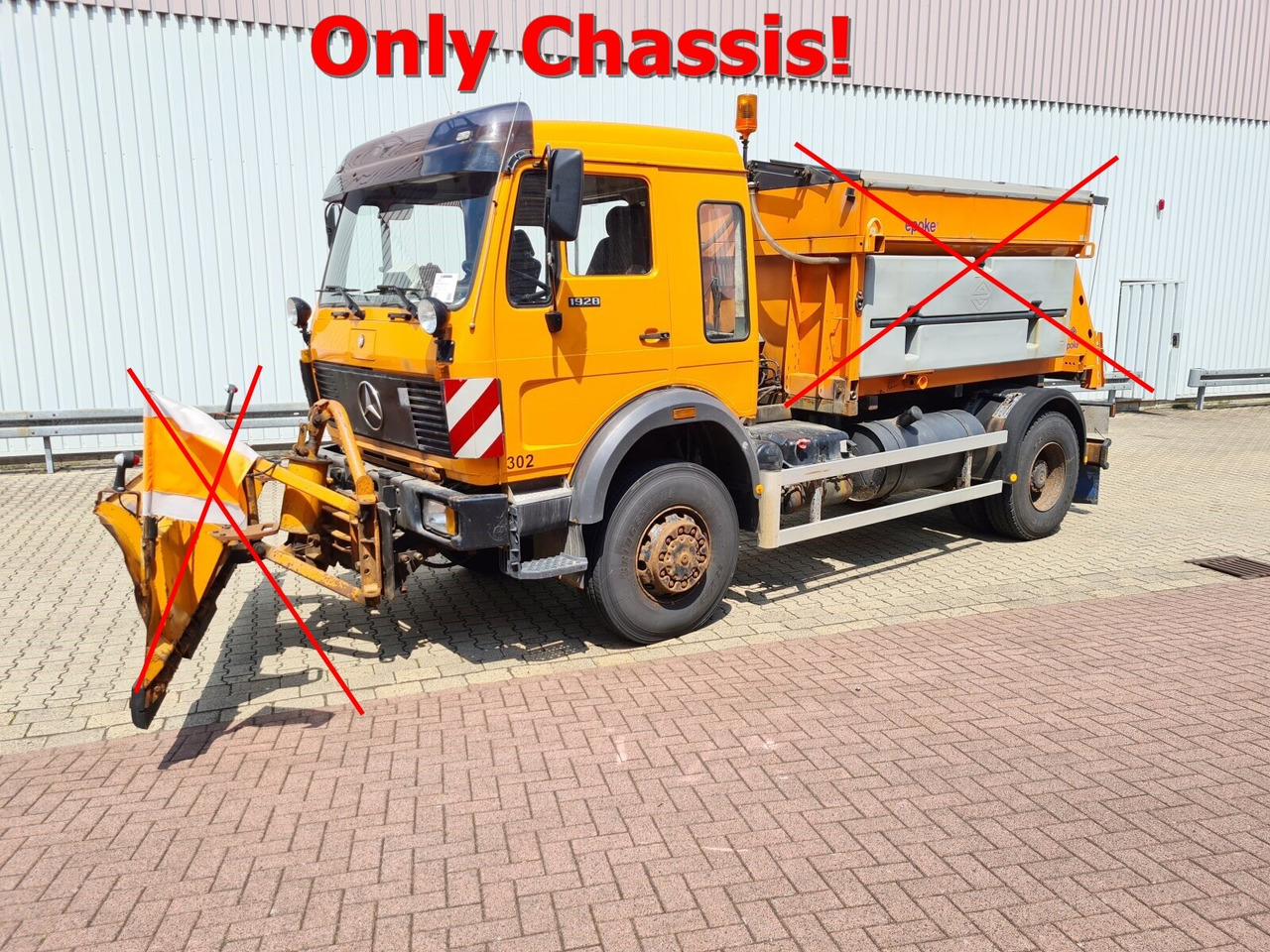 Mercedes-Benz NG 1928 A 4x4 NG 1928 A 4x4, V8-Motor, Standklima, Winterdienstaustattung - Грузовик-шасси: фото 1 Mercedes-Benz NG 1928 A 4x4 NG 1928 A 4x4, V8-Motor, Standklima, Winterdienstaustattung - Грузовик-шасси: фото 1