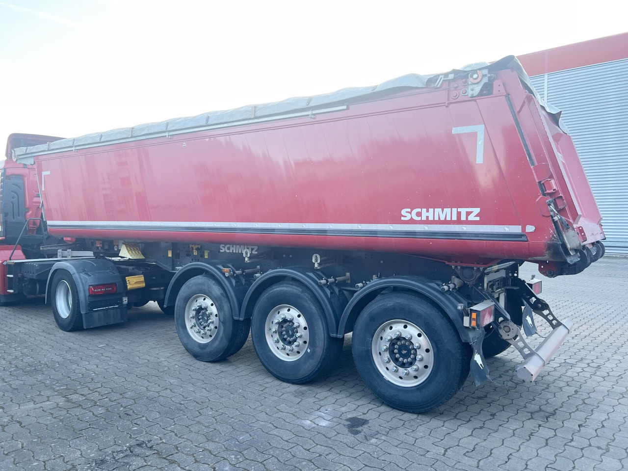 Schmitz Cargobull SKI 24 SL 7.2 SKI 24 SL 7.2, Alumulde ca. 24m³, Liftachse, E-Verdeck, Funk - Полуприцеп: фото 4 Schmitz Cargobull SKI 24 SL 7.2 SKI 24 SL 7.2, Alumulde ca. 24m³, Liftachse, E-Verdeck, Funk - Полуприцеп: фото 4