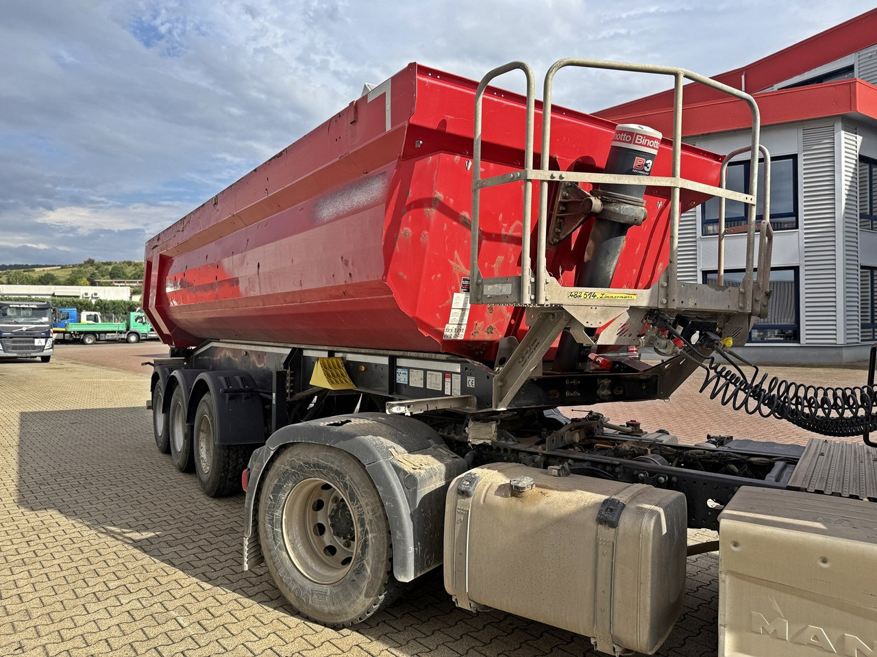 Полуприцеп Schwarzmüller K-Serie Kippauflieger, Hardoxmulde ca. 24/26m³, Liftachse K-Serie Kippauflieger, Hardoxmulde ca. 24/26m³, Liftachse: фото 9