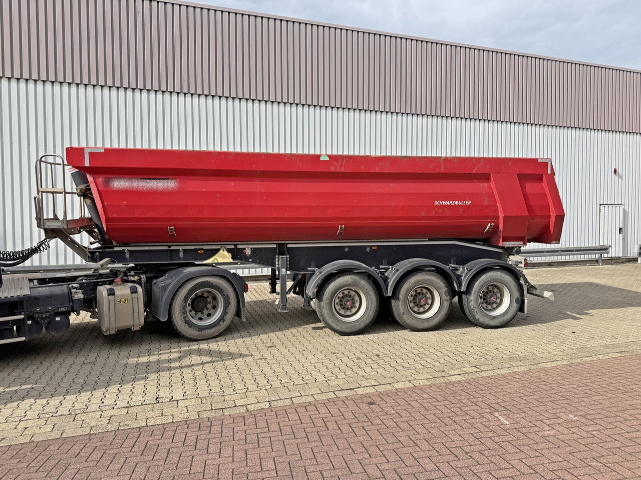 Полуприцеп Schwarzmüller K-Serie Kippauflieger, Hardoxmulde ca. 24/26m³, Liftachse K-Serie Kippauflieger, Hardoxmulde ca. 24/26m³, Liftachse: фото 8