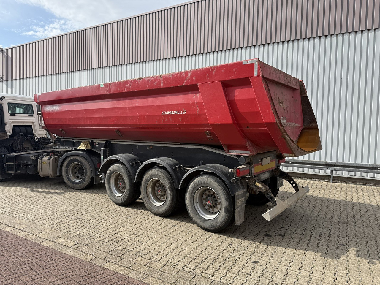 Полуприцеп Schwarzmüller K-Serie Kippauflieger, Hardoxmulde ca. 24/26m³, Liftachse K-Serie Kippauflieger, Hardoxmulde ca. 24/26m³, Liftachse: фото 11