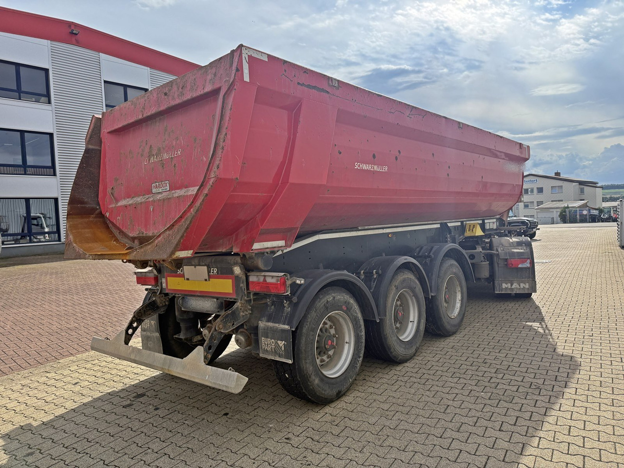 Полуприцеп Schwarzmüller K-Serie Kippauflieger, Hardoxmulde ca. 24/26m³, Liftachse K-Serie Kippauflieger, Hardoxmulde ca. 24/26m³, Liftachse: фото 12