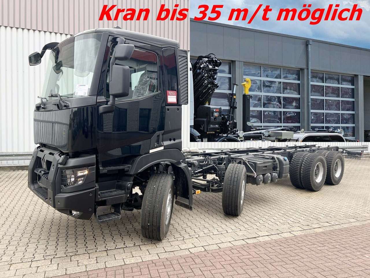 Renault C 480 8x4 C 480 8x4, Kran 15-35m/t - Крюковой мультилифт, Автоманипулятор: фото 1 Renault C 480 8x4 C 480 8x4, Kran 15-35m/t - Крюковой мультилифт, Автоманипулятор: фото 1