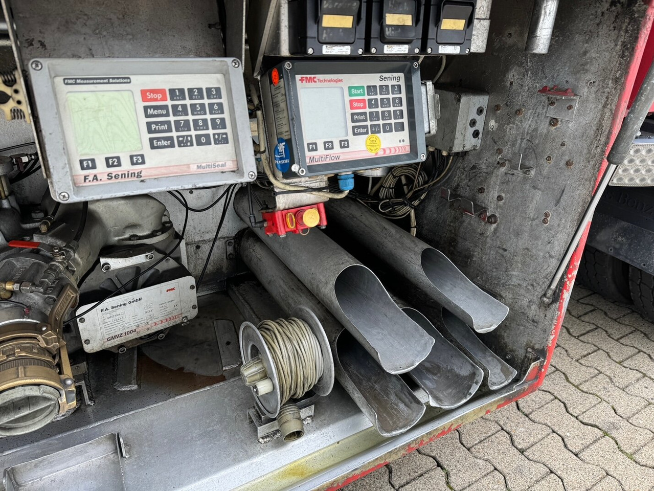 Полуприцеп-цистерна Schrader Z-STA 24-42.7/4 Tankauflieger Z-STA 24-42.7/4, 4 Kammern, ca. 42700l, 2x Liftachse, Oben-/Untenbefüllung: фото 6