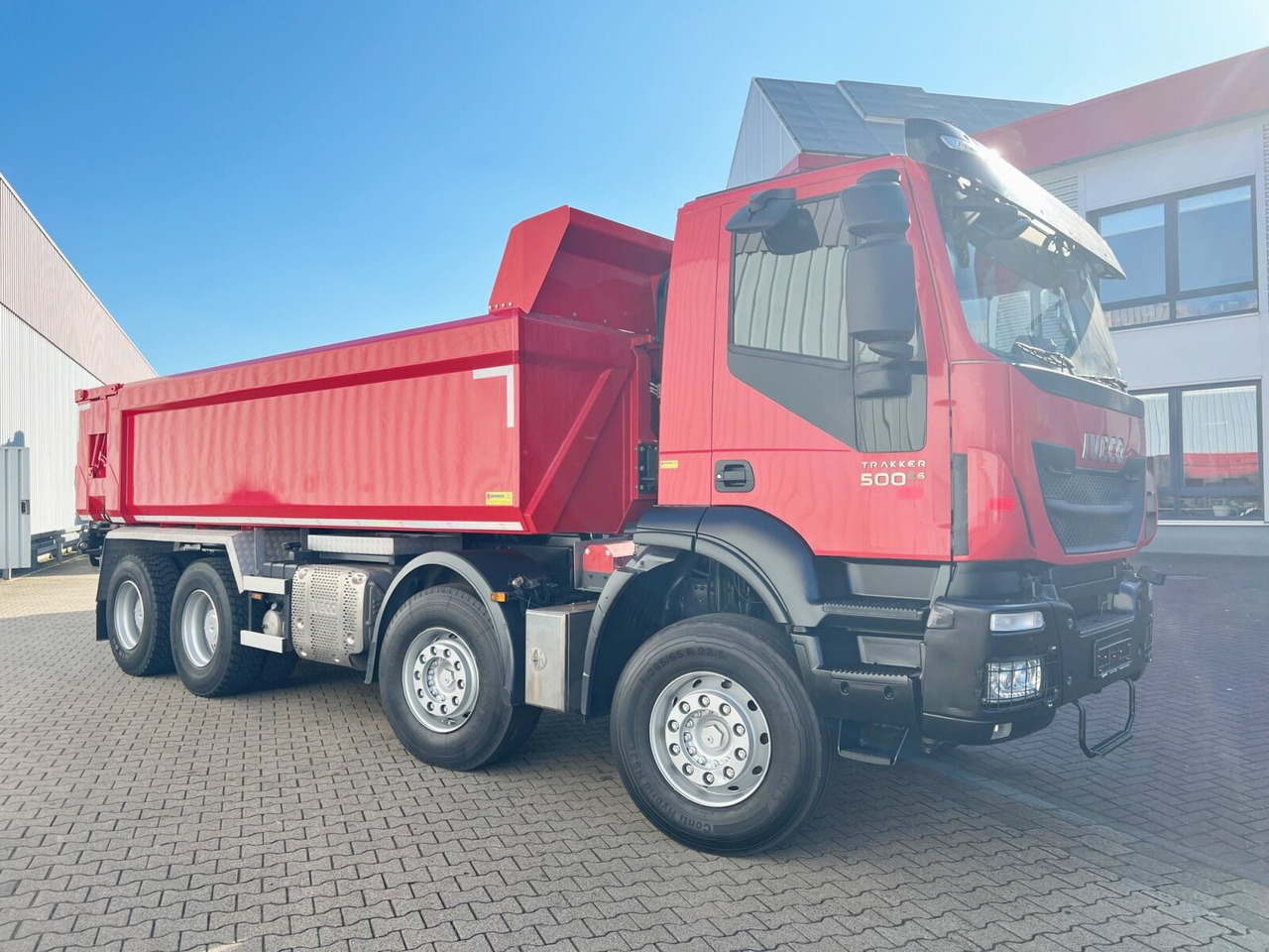 Самосвал Trakker AD410T50 8x4 Trakker AD410T50 8x4, Stahlmulde ca. 16m³, hydr. Heckklappe: фото 10