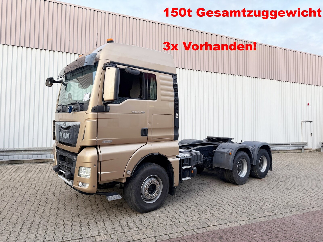 MAN TGX 33.580 6x4 BB TGX 33.580 6x4 BB, Retarder, zZGG 150.000kg - Тягач: фото 1 MAN TGX 33.580 6x4 BB TGX 33.580 6x4 BB, Retarder, zZGG 150.000kg - Тягач: фото 1