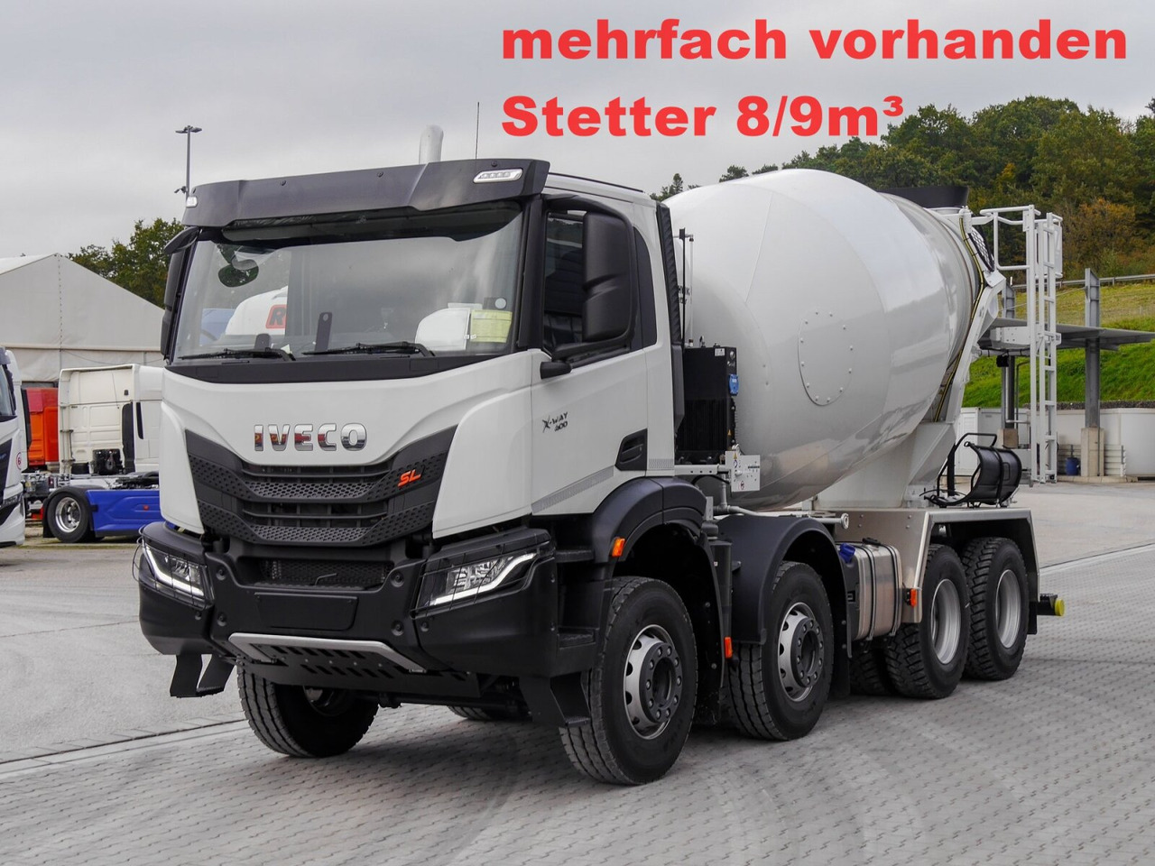 X-Way AD360X40BZ 8x4 X-Way AD360X40BZ 8x4, Stetter 8/9m³ - Автобетоносмеситель: фото 1 X-Way AD360X40BZ 8x4 X-Way AD360X40BZ 8x4, Stetter 8/9m³ - Автобетоносмеситель: фото 1