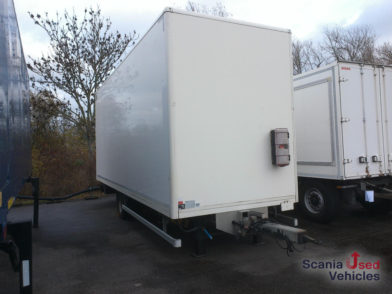 ACKERMANN 1-Achs ZAA mit LBW Dautel DL1500S - Прицеп-фургон: фото 1 ACKERMANN 1-Achs ZAA mit LBW Dautel DL1500S - Прицеп-фургон: фото 1