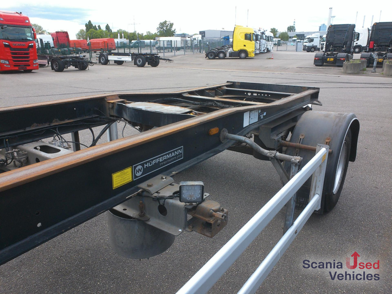 HUEFFERMANN HSA 1870LS f. Abrollbehälter - Прицеп мультилифт/ Бункеровоз: фото 5 HUEFFERMANN HSA 1870LS f. Abrollbehälter - Прицеп мультилифт/ Бункеровоз: фото 5