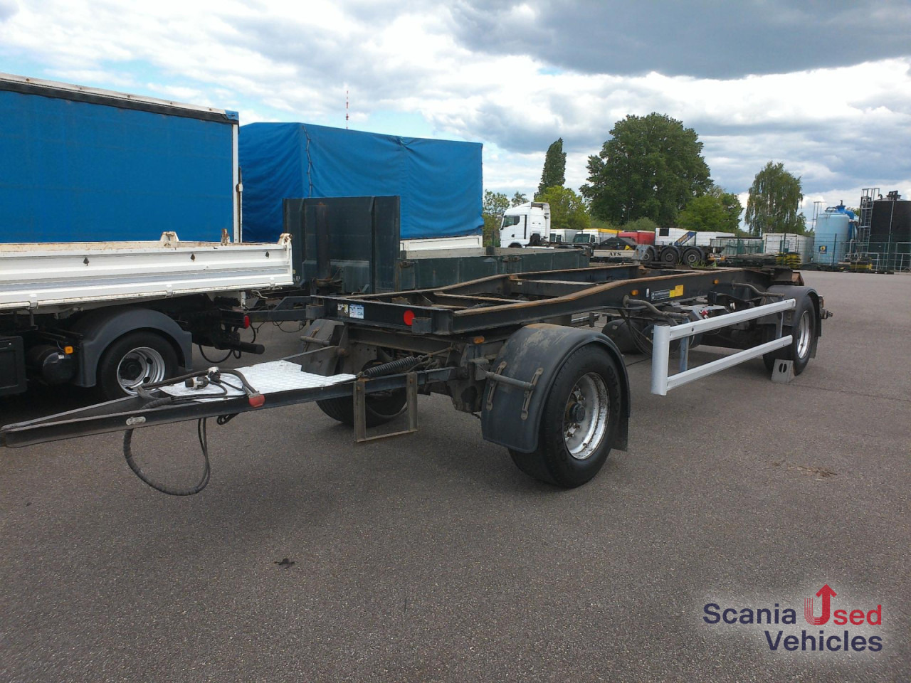 HUEFFERMANN HSA 1870LS f. Abrollbehälter - Прицеп мультилифт/ Бункеровоз: фото 1 HUEFFERMANN HSA 1870LS f. Abrollbehälter - Прицеп мультилифт/ Бункеровоз: фото 1