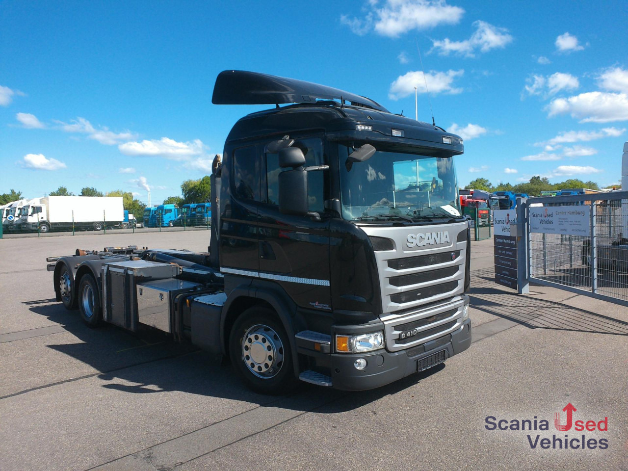 SCANIA G 410 LB6x2*4MNA Meiller RK20.70 - Крюковой мультилифт: фото 1 SCANIA G 410 LB6x2*4MNA Meiller RK20.70 - Крюковой мультилифт: фото 1