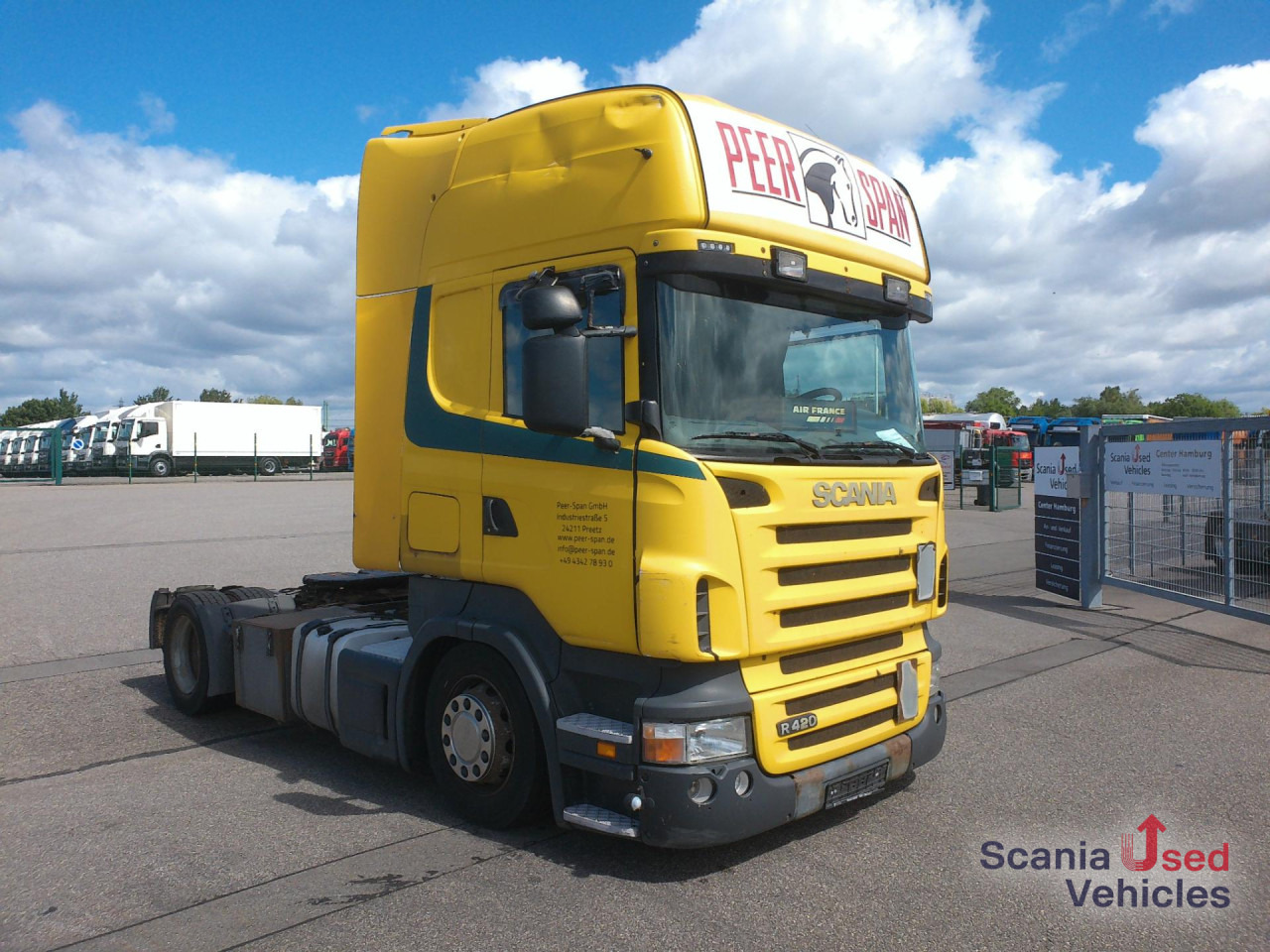 SCANIA R 420 LA4x2MEB Volumen MEGA Jumbo Vollluft - Тягач: фото 1 SCANIA R 420 LA4x2MEB Volumen MEGA Jumbo Vollluft - Тягач: фото 1