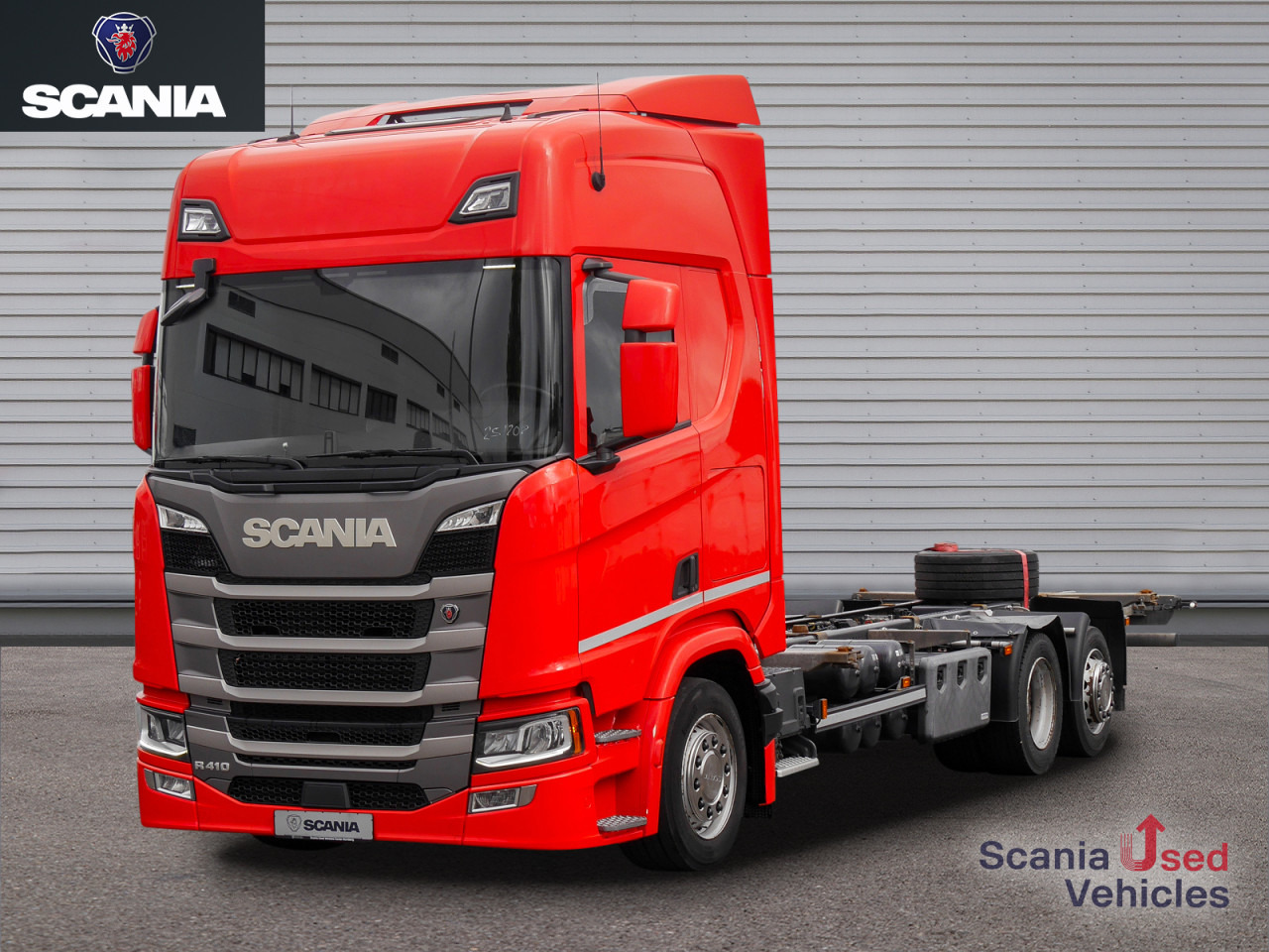 SCANIA R 410 B6x2*4LB Jumbo, Lenkachse, Standklima - Грузовик-контейнеровоз/ Сменный кузов: фото 1 SCANIA R 410 B6x2*4LB Jumbo, Lenkachse, Standklima - Грузовик-контейнеровоз/ Сменный кузов: фото 1