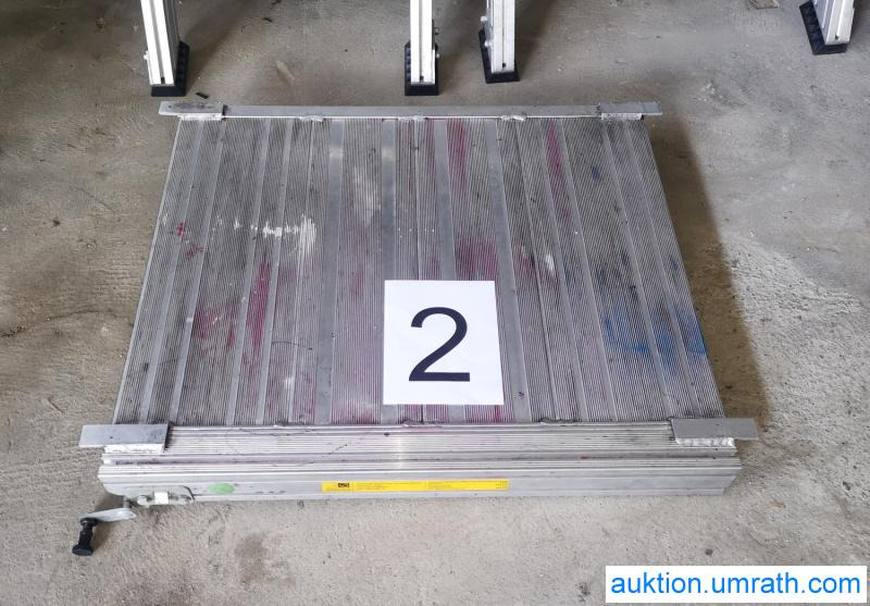 Posten Konvolut Zarges Plattform Laufsteg Bühne Überstieg Gehsteig Sockel Treppen Aluminium hochwertig - Оборудование для гаражей/ Мастерских: фото 5 Posten Konvolut Zarges Plattform Laufsteg Bühne Überstieg Gehsteig Sockel Treppen Aluminium hochwertig - Оборудование для гаражей/ Мастерских: фото 5