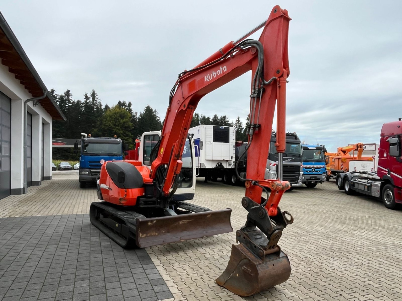 Kubota KX 080-3 Powertilt MS 08 - Мини-экскаватор: фото 3 Kubota KX 080-3 Powertilt MS 08 - Мини-экскаватор: фото 3