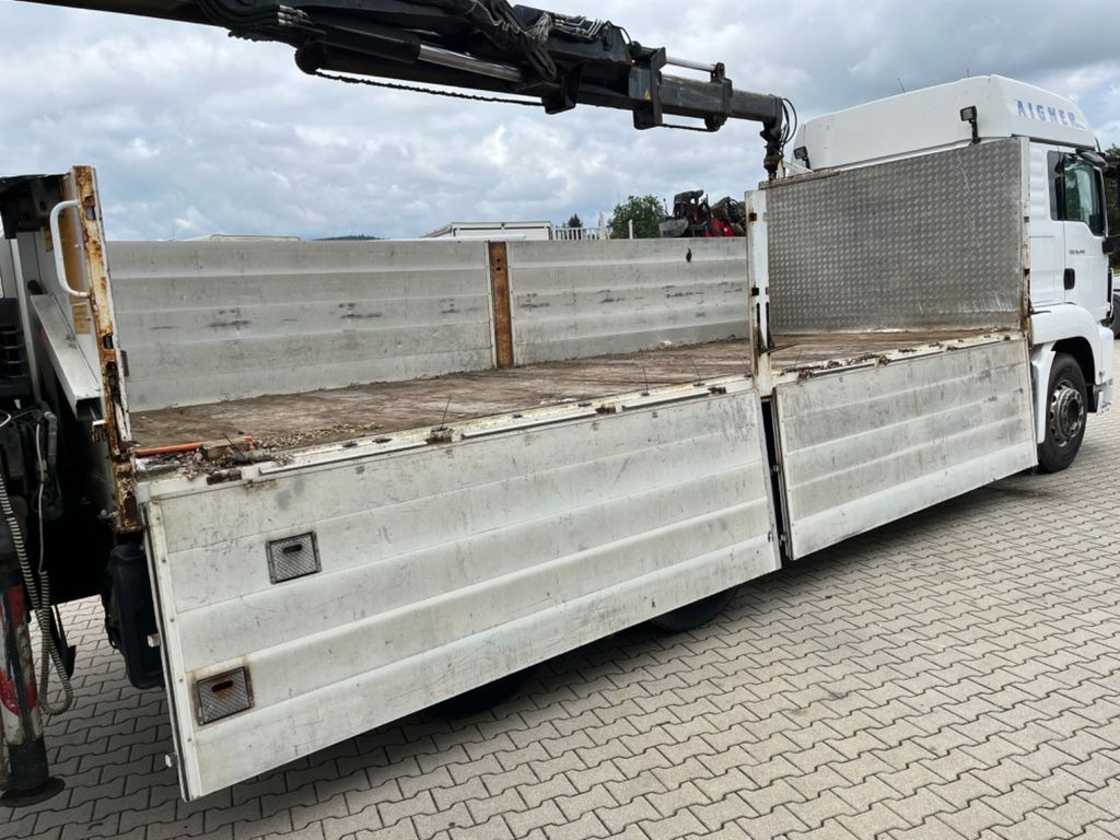 Грузовик бортовой/ Платформа, Автоманипулятор MAN TGS 26.440 Baustoff mit HIAB XS 166 Kran: фото 11