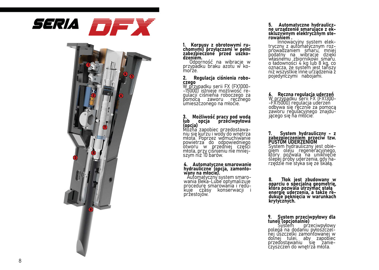 DEMOQ DFX6000 Hydraulic breaker 5800 kg - Гидромолот для Экскаваторов: фото 3 DEMOQ DFX6000 Hydraulic breaker 5800 kg - Гидромолот для Экскаваторов: фото 3