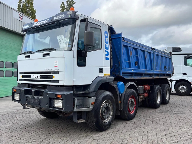 Iveco Eurotrakker 340E37 8x4, Manual injection, STEEL DUMPER, FULL SPRING - Самосвал: фото 3 Iveco Eurotrakker 340E37 8x4, Manual injection, STEEL DUMPER, FULL SPRING - Самосвал: фото 3