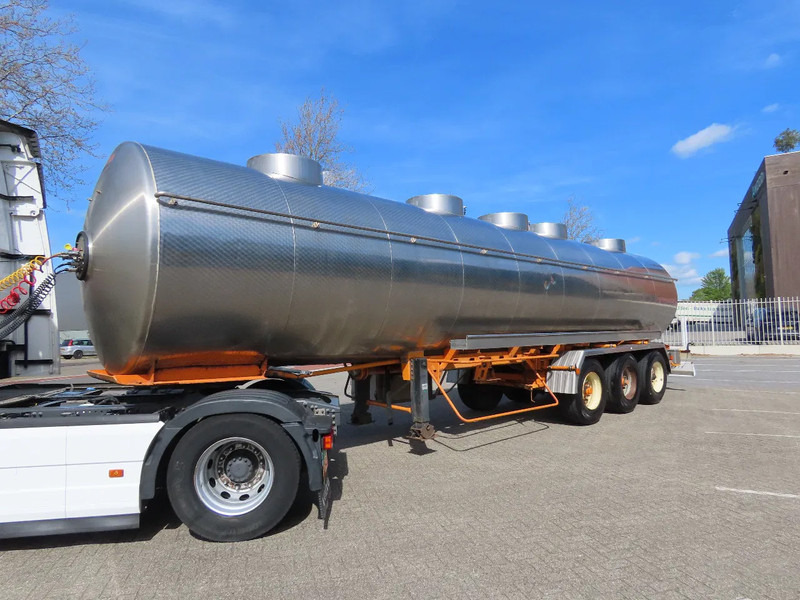 Magyar 5 compartments , 32500L FOOD, air susp, (5 DIFFERENT PRODUCTS) !! - Полуприцеп-цистерна: фото 2 Magyar 5 compartments , 32500L FOOD, air susp, (5 DIFFERENT PRODUCTS) !! - Полуприцеп-цистерна: фото 2