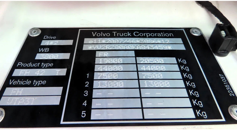 Тягач Volvo FH 460 NL truck, LNG, FRIGO: фото 7