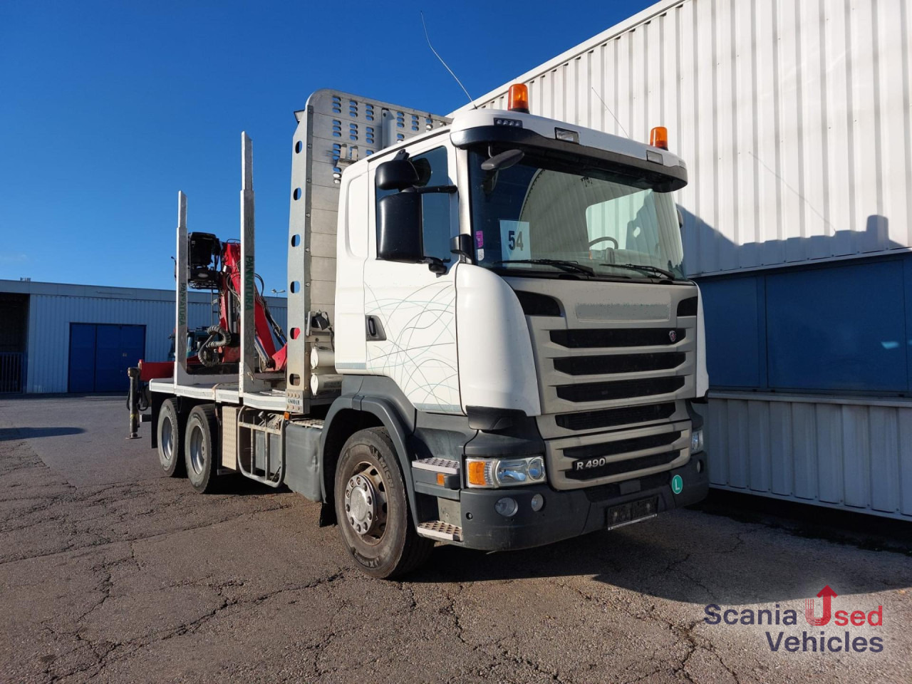 SCANIA R 490 LB6x4HNB E6 Holztransporter в лизинг SCANIA R 490 LB6x4HNB E6 Holztransporter: фото 9
