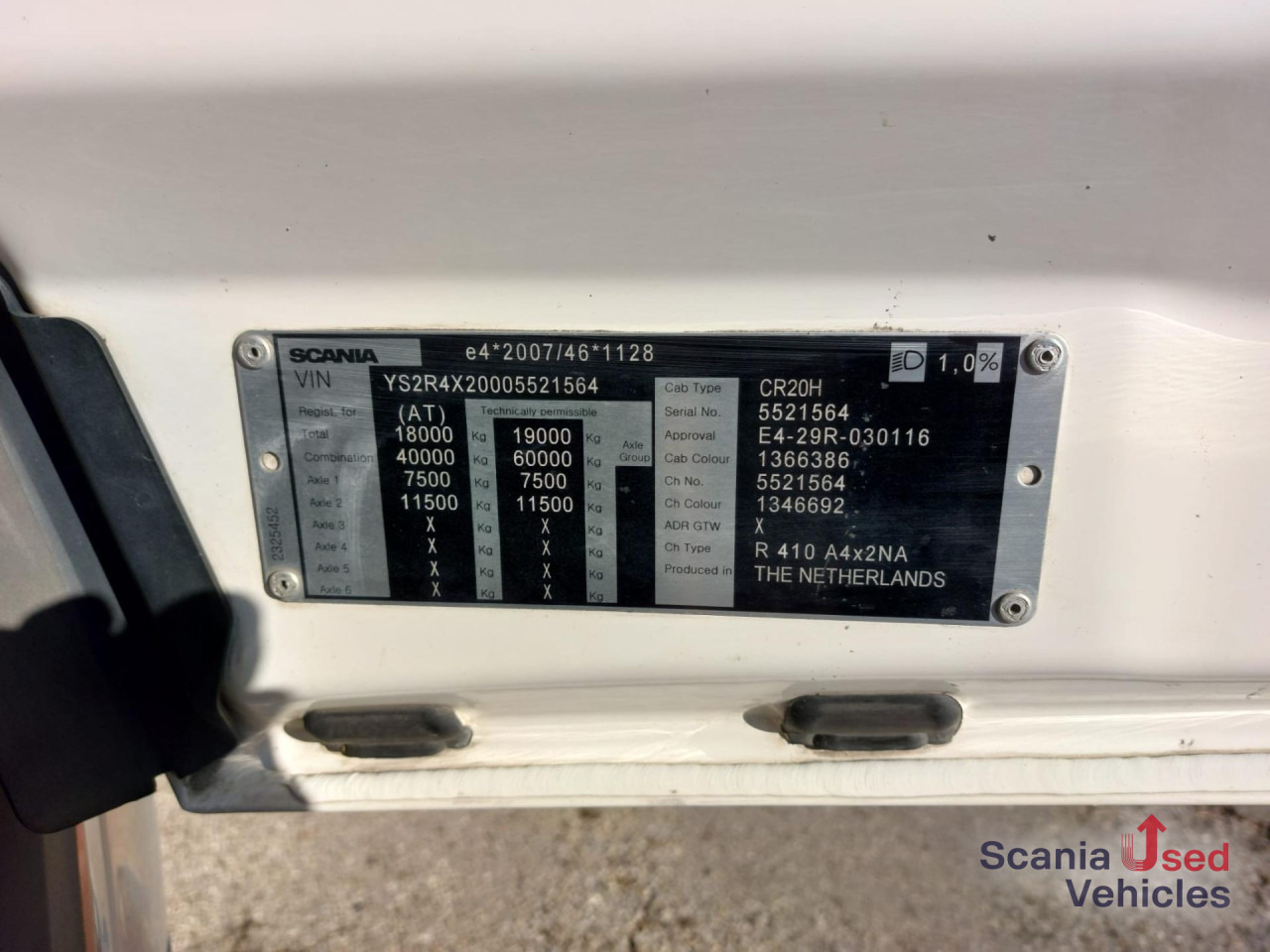 SCANIA R 410 A4x2NA Highline Hydraulik - Тягач: фото 5 SCANIA R 410 A4x2NA Highline Hydraulik - Тягач: фото 5