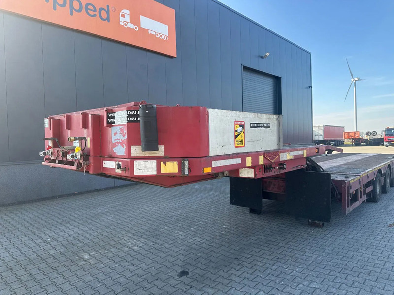 Низкорамный полуприцеп Broshuis 5ABSD-68/2, FIVE AXLE HYDRAULIC STEERED DOUBLE EXTENDABLE (27m) SEMI LOW LOADER: фото 8