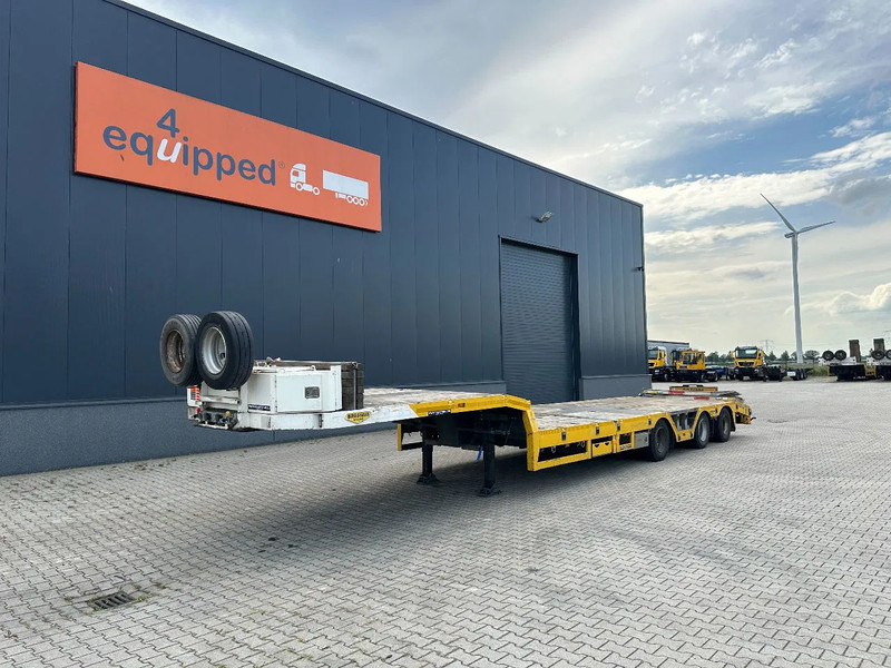 Broshuis E-2190/27 lowloader, wheel well, 4,1m extendable, steering axle - Низкорамный полуприцеп: фото 1 Broshuis E-2190/27 lowloader, wheel well, 4,1m extendable, steering axle - Низкорамный полуприцеп: фото 1