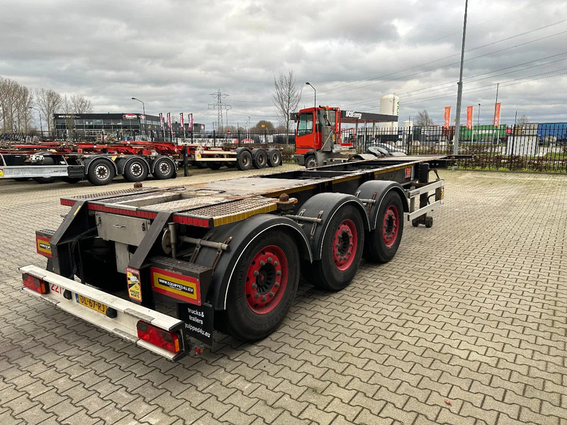 Burg 20FT ADR (EX/II, EX/III, FL, AT) Chassis, Empty weight : 3.690kg, SAF INTRADISC, 2x Liftaxle, NL-chassis - Полуприцеп-контейнеровоз/ Сменный кузов: фото 3 Burg 20FT ADR (EX/II, EX/III, FL, AT) Chassis, Empty weight : 3.690kg, SAF INTRADISC, 2x Liftaxle, NL-chassis - Полуприцеп-контейнеровоз/ Сменный кузов: фото 3