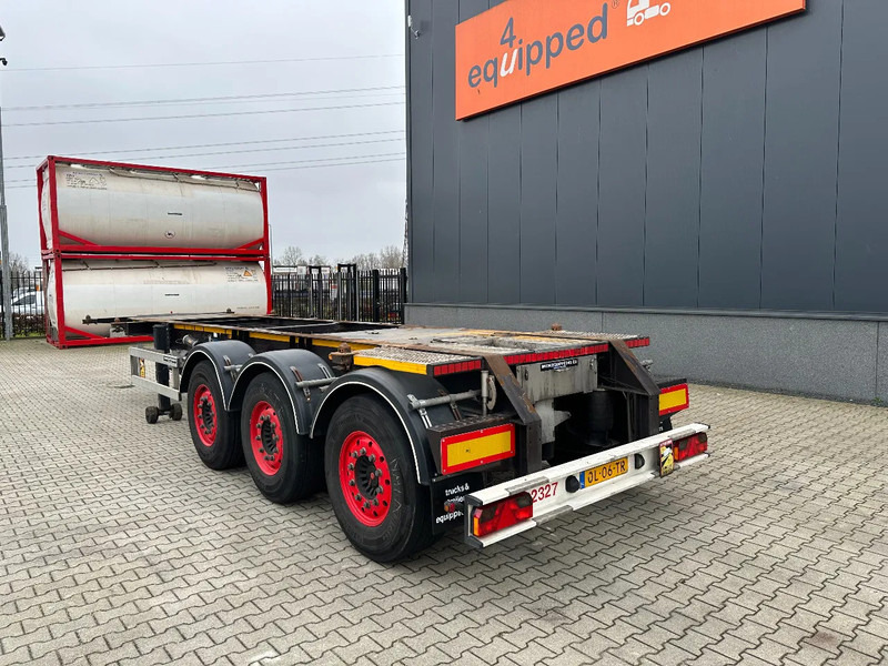 Burg 20FT ADR (EX/II, EX/III, FL, AT) Chassis, leeggewicht: 3.690kg, SAF INTRADISC, 2x Liftaxle, NL-chassis, APK: 08-2025 - Полуприцеп-контейнеровоз/ Сменный кузов: фото 3 Burg 20FT ADR (EX/II, EX/III, FL, AT) Chassis, leeggewicht: 3.690kg, SAF INTRADISC, 2x Liftaxle, NL-chassis, APK: 08-2025 - Полуприцеп-контейнеровоз/ Сменный кузов: фото 3