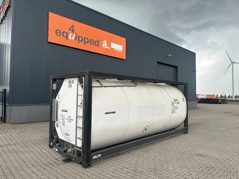 CIMC 20FT ISO / 25.020L-1-COMP. / L4BN / UN Portable / T11 / test: 09-2027 - Танк-контейнер: фото 1 CIMC 20FT ISO / 25.020L-1-COMP. / L4BN / UN Portable / T11 / test: 09-2027 - Танк-контейнер: фото 1