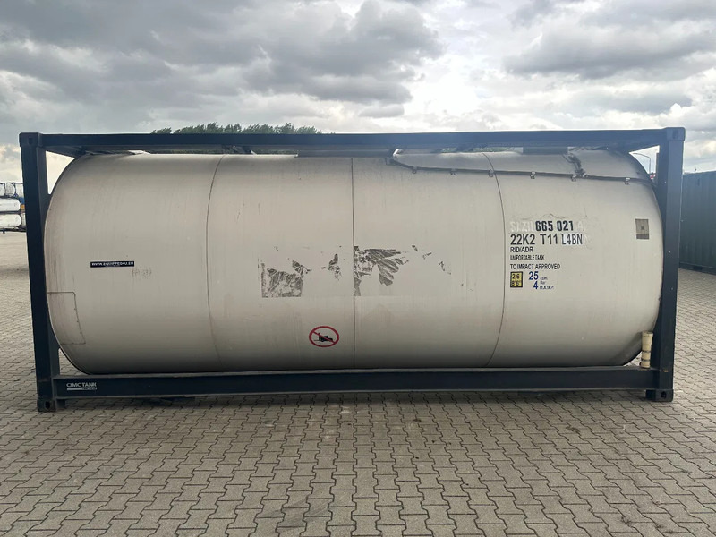 CIMC 20FT ISO / 25.020L-1-COMP. / L4BN / UN Portable / T11 / test: 09-2027 - Танк-контейнер: фото 3 CIMC 20FT ISO / 25.020L-1-COMP. / L4BN / UN Portable / T11 / test: 09-2027 - Танк-контейнер: фото 3