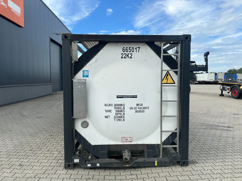 Танк-контейнер CIMC 20FT ISO / 25.020L-1-COMP. / L4BN / UN Portable / T11 / test: 10-2027: фото 6
