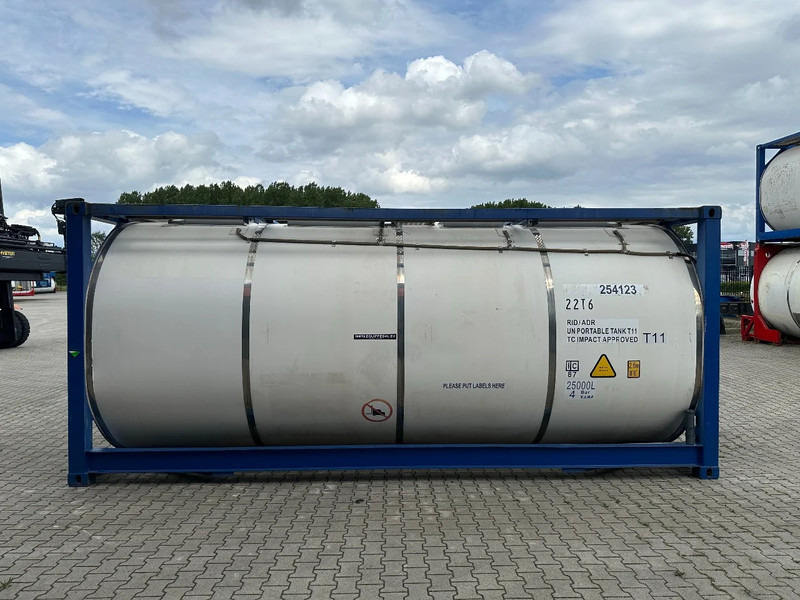 CIMC 20FT ISO, 25.090L/1-COMP/3 BAFFELS/4 manholes, 2.5Y- + CSC-inspection: 10/2026 - Резервуар для хранения: фото 3 CIMC 20FT ISO, 25.090L/1-COMP/3 BAFFELS/4 manholes, 2.5Y- + CSC-inspection: 10/2026 - Резервуар для хранения: фото 3