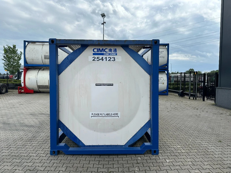 CIMC 20FT ISO, 25.090L/1-COMP/3 BAFFELS/4 manholes, 2.5Y- + CSC-inspection: 10/2026 - Резервуар для хранения: фото 5 CIMC 20FT ISO, 25.090L/1-COMP/3 BAFFELS/4 manholes, 2.5Y- + CSC-inspection: 10/2026 - Резервуар для хранения: фото 5