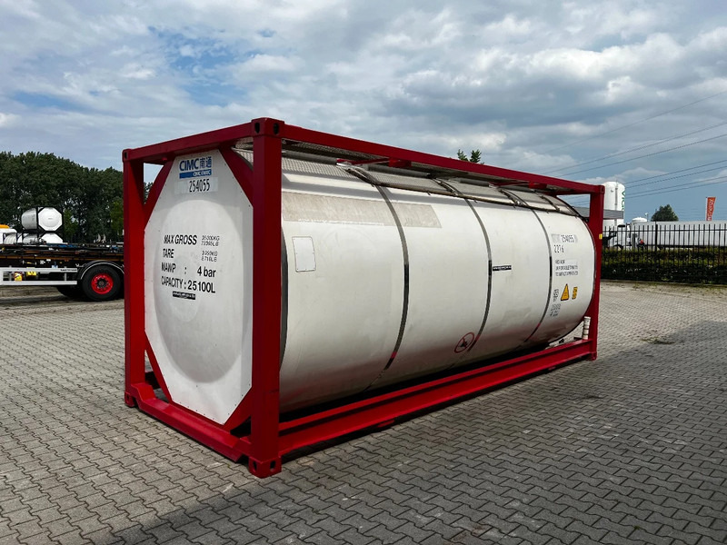 CIMC 20FT ISO, 25.100L/1-COMP/3 BAFFELS/4 manholes, ADR - Резервуар для хранения: фото 4 CIMC 20FT ISO, 25.100L/1-COMP/3 BAFFELS/4 manholes, ADR - Резервуар для хранения: фото 4