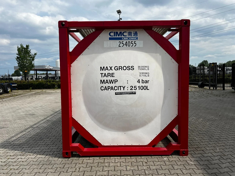 CIMC 20FT ISO, 25.100L/1-COMP/3 BAFFELS/4 manholes, ADR - Резервуар для хранения: фото 5 CIMC 20FT ISO, 25.100L/1-COMP/3 BAFFELS/4 manholes, ADR - Резервуар для хранения: фото 5