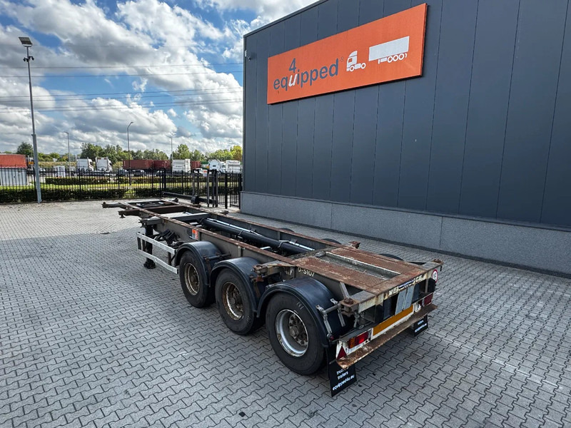 DESOT 20FT/30FT ADR-Chassis, liftaxle, 5 twistlocks arms, for own premises - Полуприцеп-контейнеровоз/ Сменный кузов: фото 3 DESOT 20FT/30FT ADR-Chassis, liftaxle, 5 twistlocks arms, for own premises - Полуприцеп-контейнеровоз/ Сменный кузов: фото 3