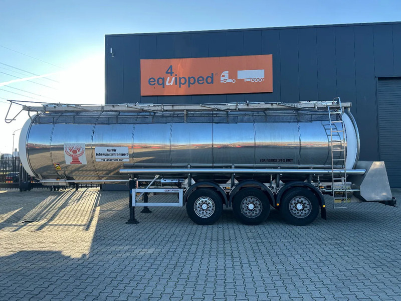 Feldbinder FOOD / LEVENSMIDDELEN/ LEBENSMITTEL / 33.500L / 3-COMP / PUMP / NL-trailer / APK: 05-2026 - Полуприцеп-цистерна: фото 2 Feldbinder FOOD / LEVENSMIDDELEN/ LEBENSMITTEL / 33.500L / 3-COMP / PUMP / NL-trailer / APK: 05-2026 - Полуприцеп-цистерна: фото 2