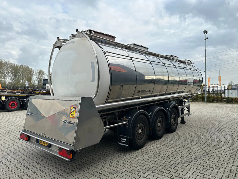 Feldbinder FOOD / LEVENSMIDDELEN / LEBENSMITTEL / 33.500L / 3-COMP / PUMP / NL-trailer / APK: 10-2026 - Полуприцеп-цистерна: фото 3 Feldbinder FOOD / LEVENSMIDDELEN / LEBENSMITTEL / 33.500L / 3-COMP / PUMP / NL-trailer / APK: 10-2026 - Полуприцеп-цистерна: фото 3