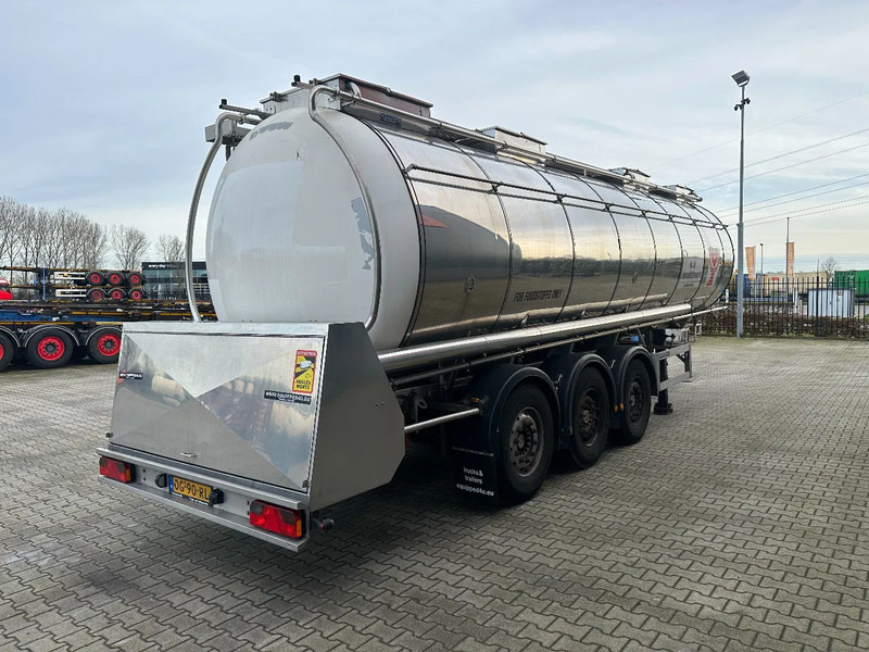 Feldbinder LEBENSMITTEL / LEVENSMIDDELEN FOOD / 33.500L / 3-COMP / PUMPE / INOX / NL-trailer / APK: 10-2026 - Полуприцеп-цистерна: фото 3 Feldbinder LEBENSMITTEL / LEVENSMIDDELEN FOOD / 33.500L / 3-COMP / PUMPE / INOX / NL-trailer / APK: 10-2026 - Полуприцеп-цистерна: фото 3