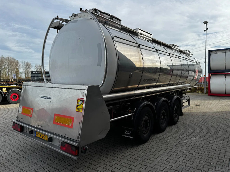 Feldbinder LEBENSMITTEL / LEVENSMIDDELEN FOOD / 33.500L / 3-COMP / PUMPE / INOX / NL-trailer / APK: 10-2026 - Полуприцеп-цистерна: фото 3 Feldbinder LEBENSMITTEL / LEVENSMIDDELEN FOOD / 33.500L / 3-COMP / PUMPE / INOX / NL-trailer / APK: 10-2026 - Полуприцеп-цистерна: фото 3