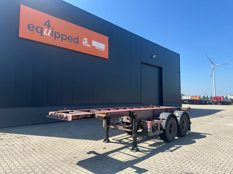 Flandria SPRING / BLATT / LAMES / BLAD, 20FT - Полуприцеп-контейнеровоз/ Сменный кузов: фото 1 Flandria SPRING / BLATT / LAMES / BLAD, 20FT - Полуприцеп-контейнеровоз/ Сменный кузов: фото 1