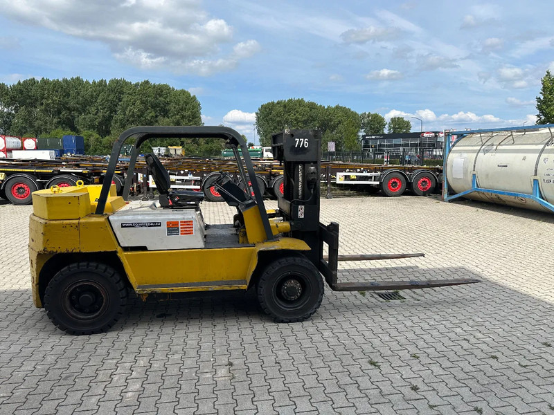 Jungheinrich YALE DFG 75 FORKLIFT, 8000KG, height: 225cm, triplex, 6 cil. diesel, 8.262hrs - Дизельный погрузчик: фото 5 Jungheinrich YALE DFG 75 FORKLIFT, 8000KG, height: 225cm, triplex, 6 cil. diesel, 8.262hrs - Дизельный погрузчик: фото 5